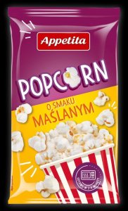 Appetita Appetita Popcorn o smaku maślanym 90 g 1