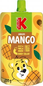Kubuś Kubuś Mus o smaku jabłko-mango 200 g 1
