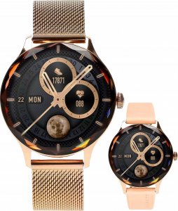 Smartwatch Garett Viva Różowe złoto  (VIVA_GLD_STL) 9
