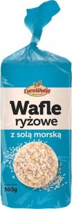 Eurowafle Eurowafle Wafle ryżowe z sólą morską 100 g 1