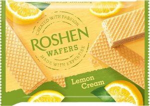 Roshen Roshen Wafle przekładane o smaku cytrynowym 72 g 1
