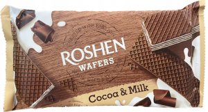 Roshen Roshen Wafelki z nadzieniem kakaowo-mlecznym 216 g 1