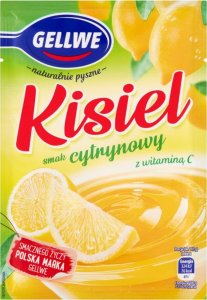 Gellwe Gellwe Kisiel smak cytrynowy 38 g 1