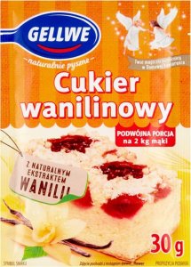 Gellwe Gellwe Cukier wanilinowy 30 g 1