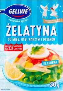 Gellwe Gellwe Żelatyna 50 g 1