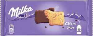 Milka Milka Choco Moo Ciastka oblane czekoladą mleczną z mleka alpejskiego 120 g 1