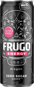 Frugo Frugo Energy Dragon zero Gazowany napój energetyzujący 330 ml 1