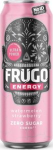 Frugo Frugo Energy Zero gazowany napój energetyzujący o smaku wiśniowym 500 ml 1