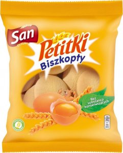 San San Petitki Biszkopty 120 g 1