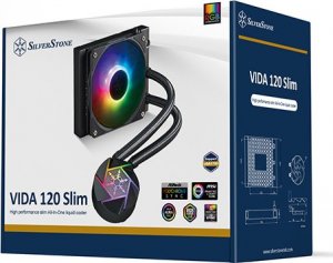 Chłodzenie wodne SilverStone SilverStone VIDA 120 SLIM 120mm, water cooling (black) 16