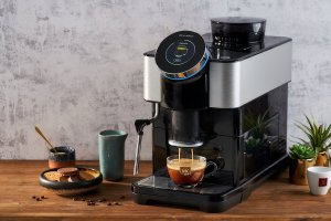 Ekspres ciśnieniowy Dr. Coffee Dr. Coffee - H1 Czarny - Ekspres ciśnieniowy 2