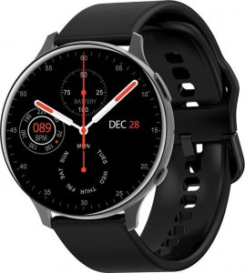 Smartwatch iWear iWear Active 2 Aluminum Sport BT Call Smart Watch 1.3'' IPS Display with Heartrate / Oxygen monitor Black 1