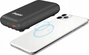 Powerbank Energizer Powerbank Energizer 10000 mAh 18W z przyssawkami QP10000PQ/BK czarny 1