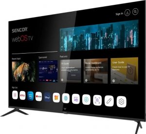 Telewizor Sencor 43US802TCSB LED 43'' 4K Ultra HD WebOS 2