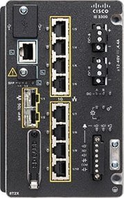Switch Cisco Cisco Catalyst IE-3300-8T2X-E łącza sieciowe Zarządzany L3 Czarny 1