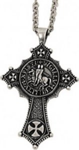 Figurka Globlreplicas Wisiorek Z Pieczęcią Templariuszy (agcd/54.01) 1