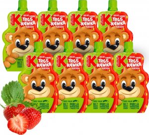 Kubuś Kubuś Mus 100% truskawka jabłko banan marchew 100 g x 8 sztuk 1