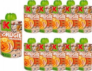 Kubuś Kubuś Drugie śniadanie Mus jabłko mango banan + jagły 100 g x 10 sztuk 1