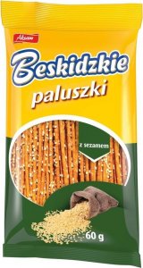 Beskidzkie Beskidzkie Paluszki z sezamem 60 g 1