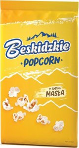 Beskidzkie Beskidzkie Popcorn o smaku masła 90 g 1