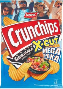 Lorenz Crunchips X-Cut Chipsy ziemniaczane o smaku chakalaka 200 g 1