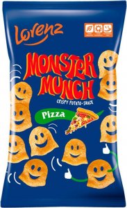 Lorenz Monster Munch Chrupki ziemniaczane o smaku pizzy 100 g 1