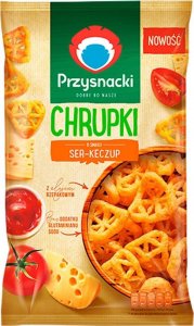 Przysnacki Przysnacki Chrupki o smaku ser-keczup 120 g 1