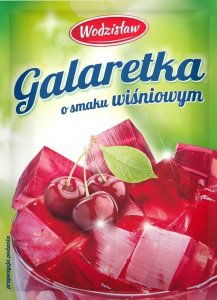 Wodzisław Wodzisław Galaretka o smaku wiśniowym 71 g 1