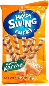 FLIS Flis Happy Swing rurki waflowe słony karmel 150 g 1