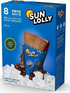 XXXXXXXX_Inny (Noname) Sunquick Lody wodne Sun Lolly Cola lizaki lodowe 8 x 60 ml 1