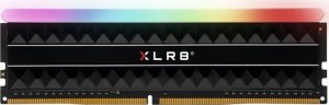 Pamięć PNY XLR8 Gaming REV RGB, DDR4, 16 GB, 3200MHz, CL16 (MD16GD4320016VRGB-SI) 1