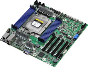 Płyta główna ASRock Płyta główna ASRock GENOAD8UD-2T/X550 1x SP5 AMD Epyc 9004 SoC (8xDIMM SATA 2xM.2 2x10GbE IPMI) 1