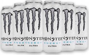 Monster Monster Energy Ultra Gazowany napój energetyczny 500 ml x 6 sztuk 1