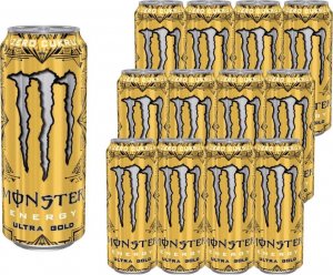 Monster Monster Energy Ultra Gold Gazowany napój energetyczny 500 ml x 12 sztuk 1