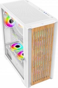 Obudowa VETENI Woody ARGB biała (VT-WOODY-01WH) 3