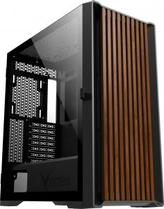 Obudowa VETENI Woody ARGB czarna (VT-WOODY-01BK) 3