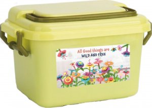 ProNice KLOCKI KWIATKI KONSTRUKCYJNE KWIATY OGRÓD DUŻE W KUFERKU MAGICZNE KREATYWNE 20