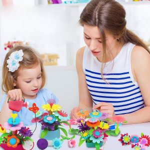 ProNice KLOCKI KWIATKI KONSTRUKCYJNE KWIATY OGRÓD DUŻE W KUFERKU MAGICZNE KREATYWNE 8