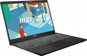 Laptop MSI Notebook Modern 15 H C13M CPU Core i5 i5-13420H 2100 MHz 15.6" 1920x1080 RAM 16GB DDR5 SSD 512GB Intel Iris Xe Graphics Integrated ENG Card Reader Micro SD Windows 11 Pro Black 1.8 kg MODERN15HC13M-207NL 2