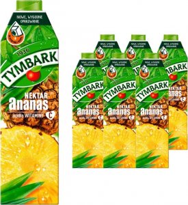 Tymbark Tymbark Nektar ananas 1 l x6 sztuk 1