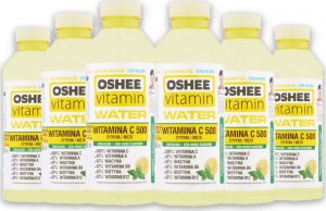 Oshee Oshee Vitamin Water Napój niegazowany cytryna-mięta 555 ml x 6 sztuk 1