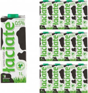 Łaciate Łaciate Mleko UHT 0,5 % 1 l x 12 sztuk 1