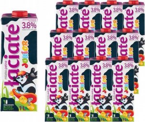 Łaciate Łaciate Junior Mleko UHT 3,8 % 1 l x 12 sztuk 1