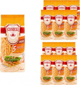 Czaniecki Czaniecki Makaron 5 jajeczny świderek 250 g x12 sztuk 1