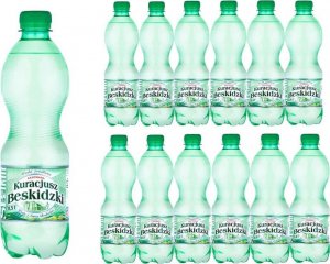 Woda KURACJUSZ Kuracjusz Beskidzki woda gazowana 0,5 l x 12 sztuk 1