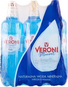 Veroni Veroni Mineral Pure Naturalna woda mineralna niegazowana 1,5 l x 6 sztuk 1