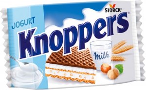 Knoppers Knoppers Jogurt Wafelek mleczno-jogurtowy 25 g 1