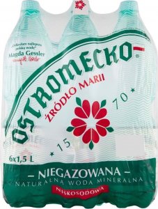 Woda Ostromecko Ostromecko Naturalna woda mineralna niegazowana 1,5 l x 6 sztuk 1