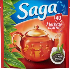 Saga Saga Herbata czarna 56 g (40 torebek) 1