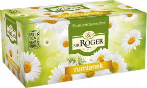 Sir Roger Sir Roger Rumianek Herbatka ziołowa 30 g (20 torebek) 1